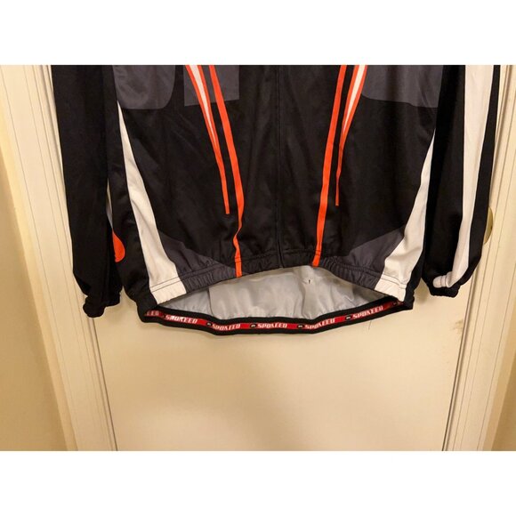 Sponeed Men’s Cycling/ Full Zip/Long Sleeve/Breathable Jersey XXL - Picture 6 of 16